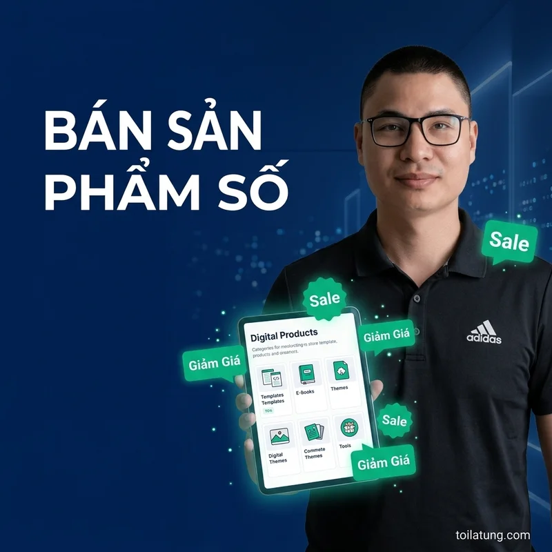 Bán Digital Products Tự Động: Hệ Thống Passive Income