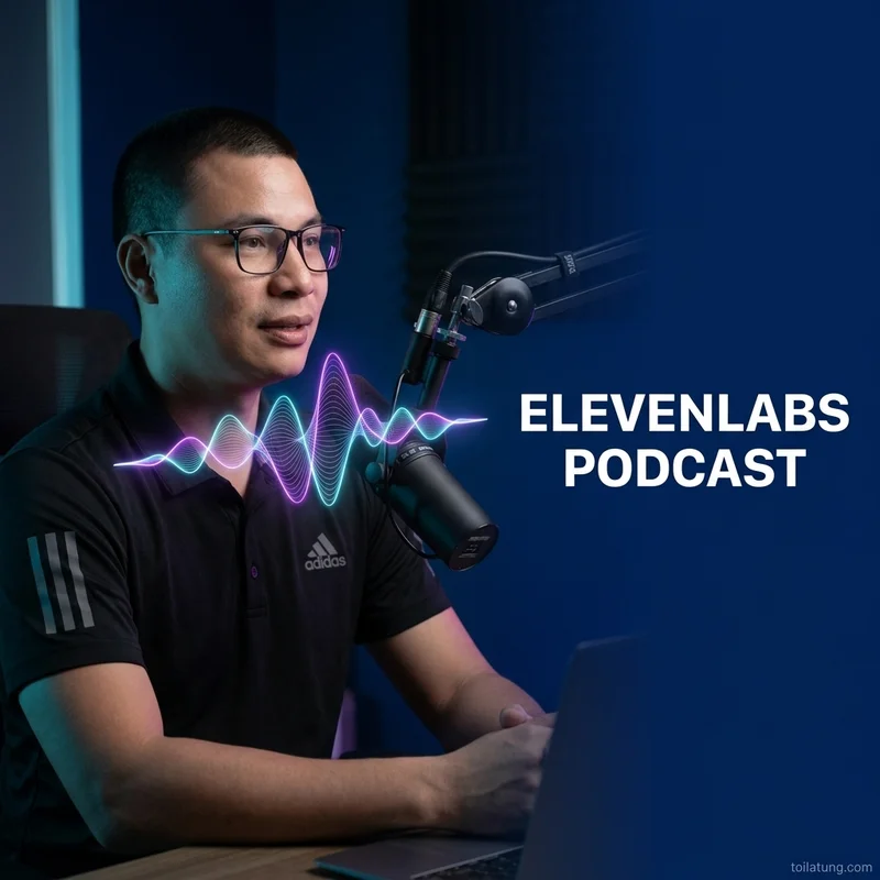 ElevenLabs Podcast: Biến 1 Bài Blog Thành Podcast Chuyên Nghiệp