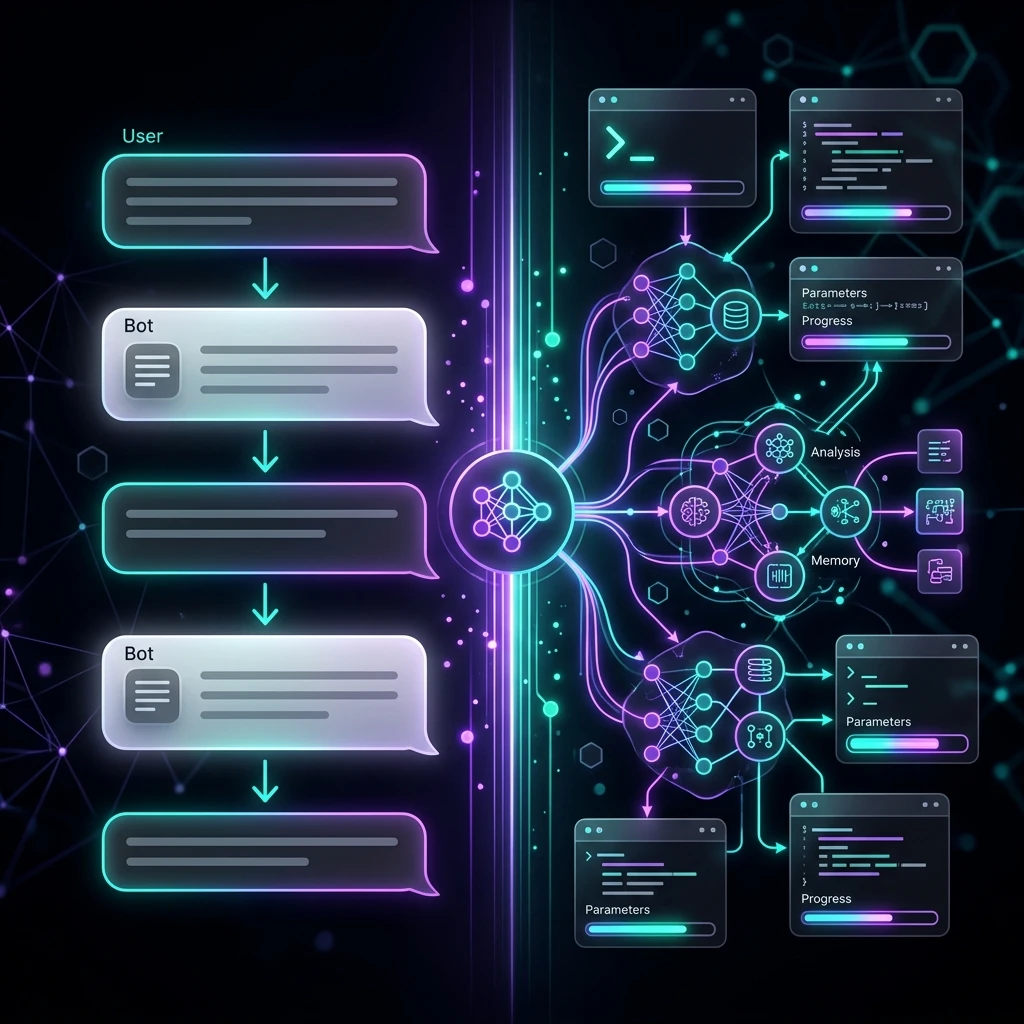 Detailed feature comparison between traditional chatbots and Hermes AI Agent | Toi La Tung, toilatung, Nguyen Thanh Tung