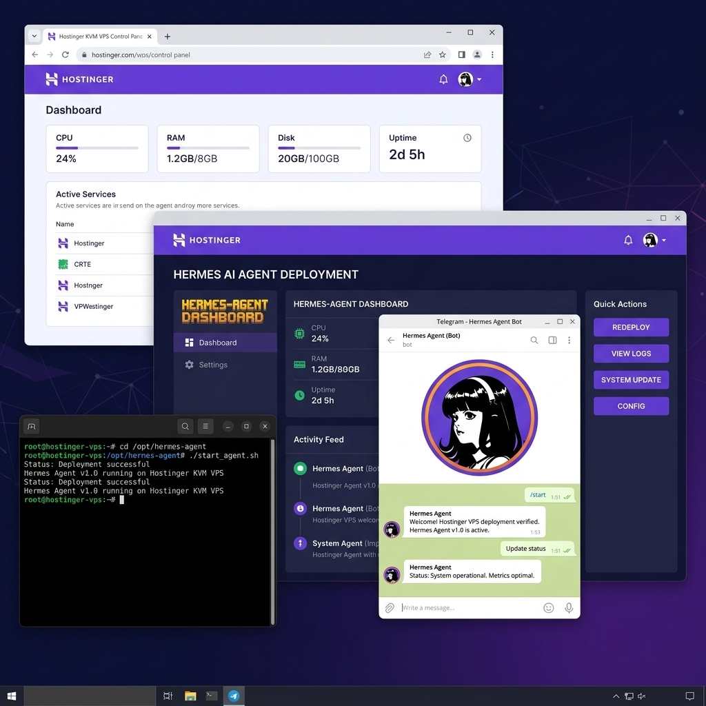 Hướng dẫn cài đặt Hermes Agent trên VPS Hostinger và kết nối Telegram trong 10 phút | Tôi là Tùng, toilatung, Nguyễn Thanh Tùng, Tùng Sóc Sơn