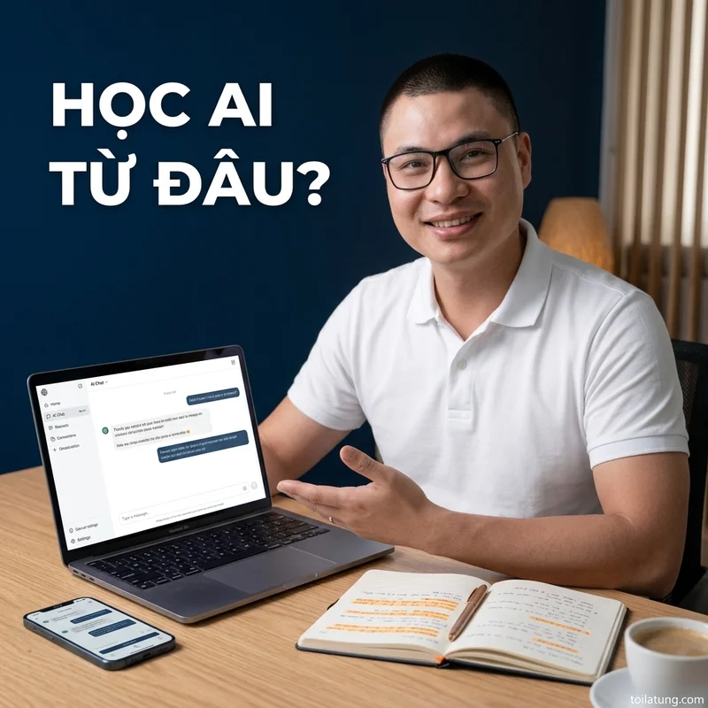 Học AI Từ Đâu? Lộ Trình 21 Ngày Cho Người Mới Bắt Đầu