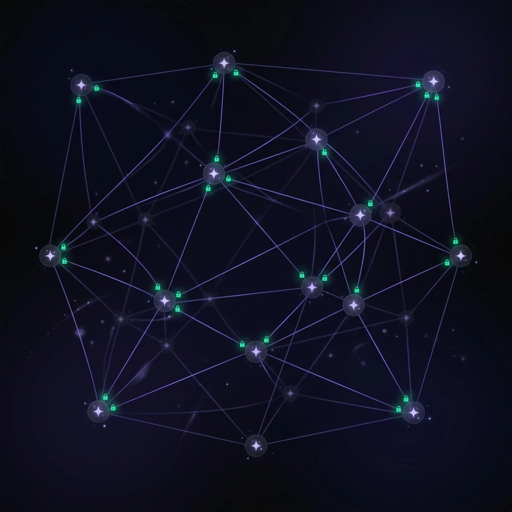 Mạng lưới các AI Agent kết nối phi tập trung theo kiến trúc zero-trust agent mesh, mỗi kết nối đều được xác thực riêng | Tôi là Tùng, toilatung, Nguyễn Thanh Tùng, Tùng Sóc Sơn